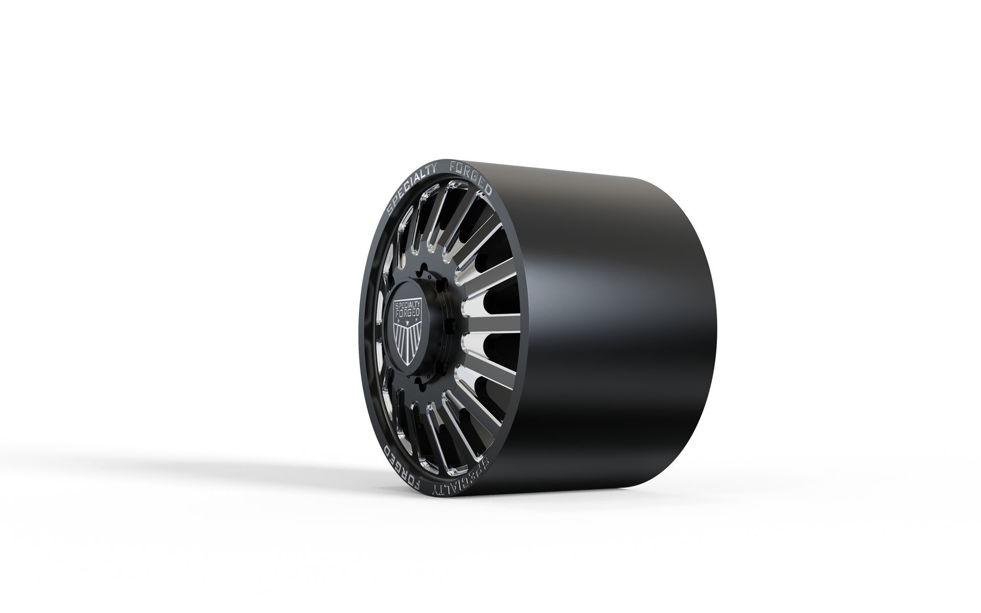 STL FILE FRONT SPECIALITY FORGED D019 DUALLY WHEEL 3D MODEL - ARTISTIT