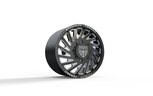 STL FILE FRONT SPECIALITY FORGED D021 DUALLY WHEEL 3D MODEL - ARTISTIT