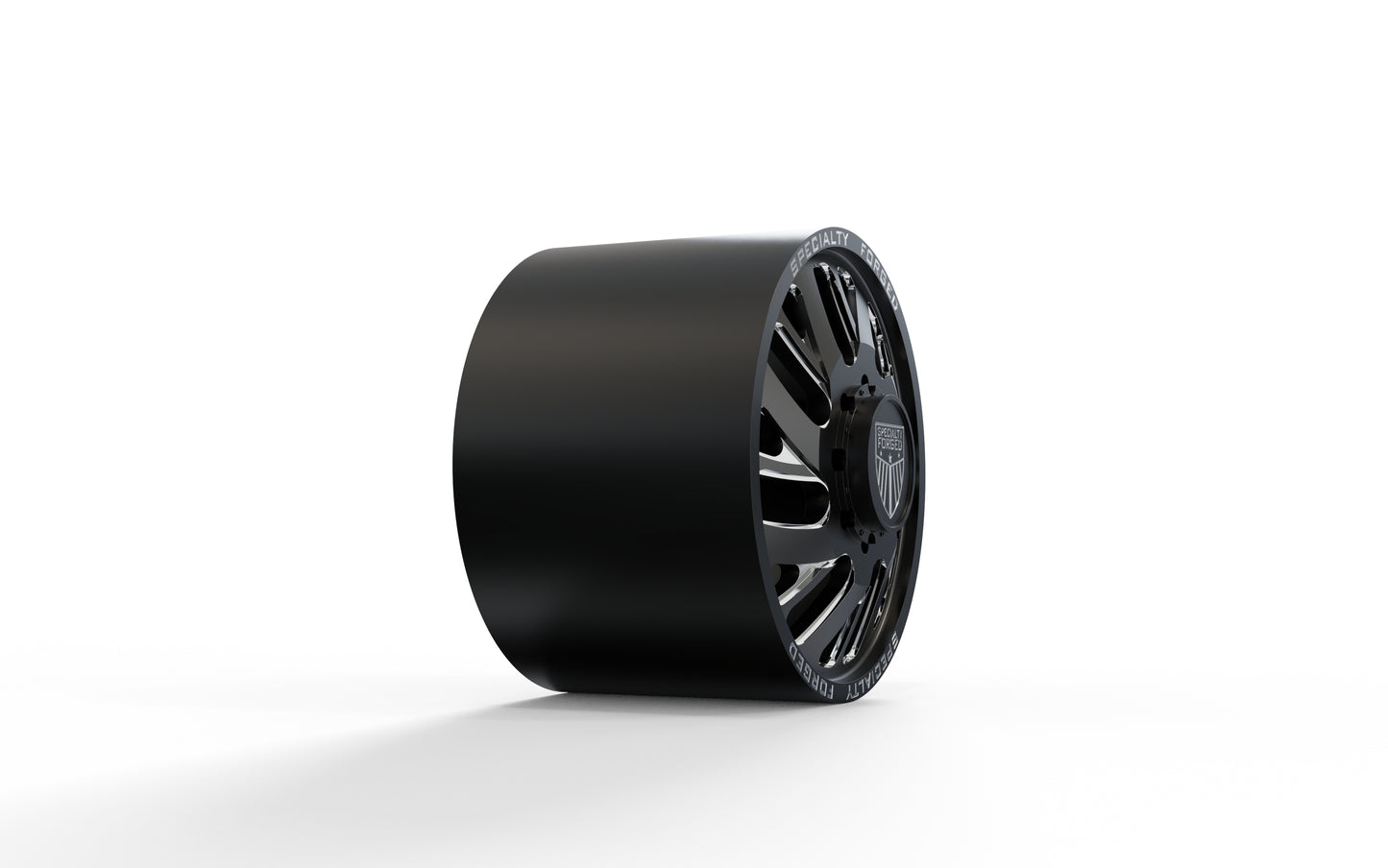 STL FILE FRONT SPECIALITY FORGED D022 DUALLY WHEEL 3D MODEL - ARTISTIT