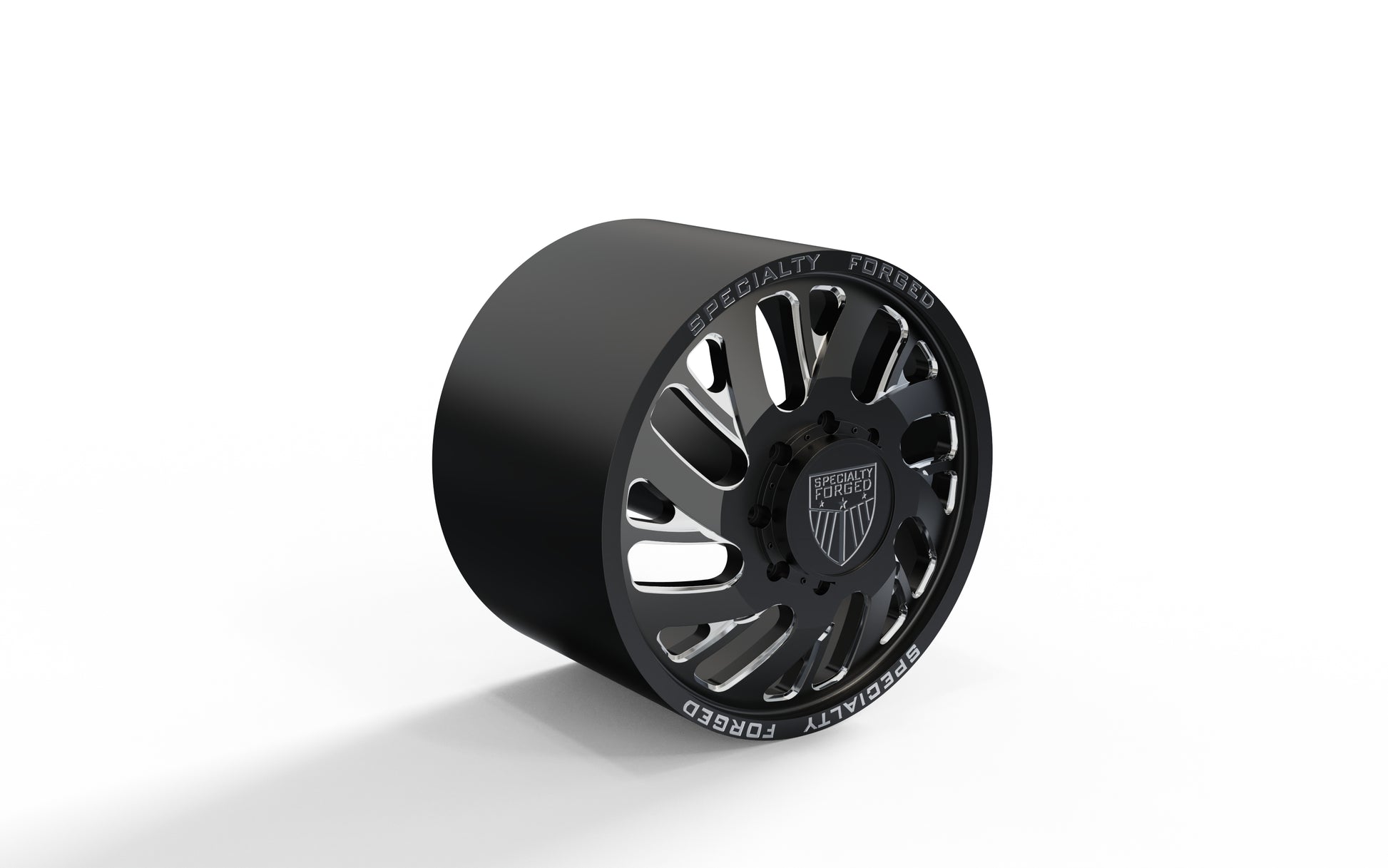 STL FILE FRONT SPECIALITY FORGED D022 DUALLY WHEEL 3D MODEL - ARTISTIT