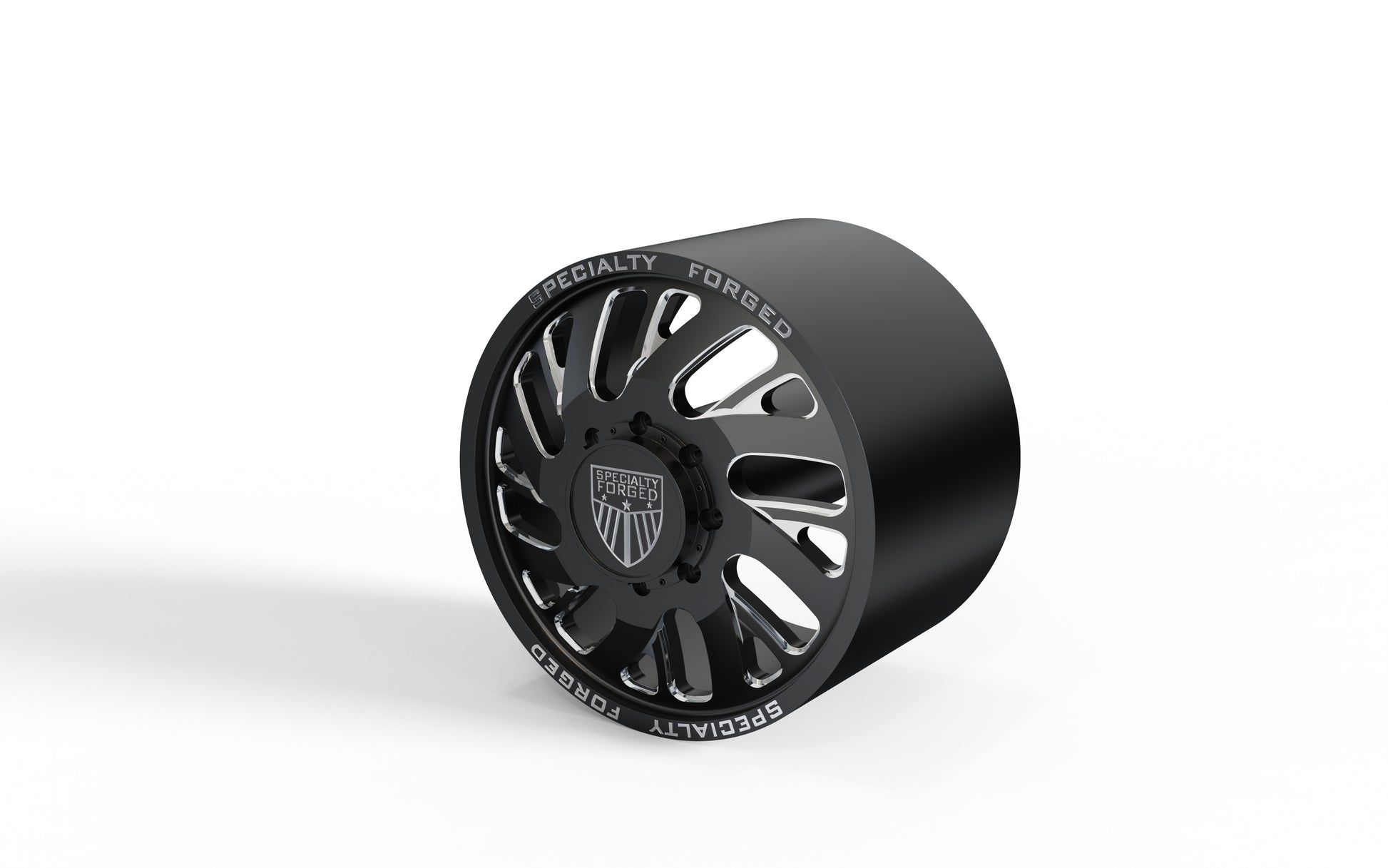 STL FILE FRONT SPECIALITY FORGED D022 DUALLY WHEEL 3D MODEL - ARTISTIT