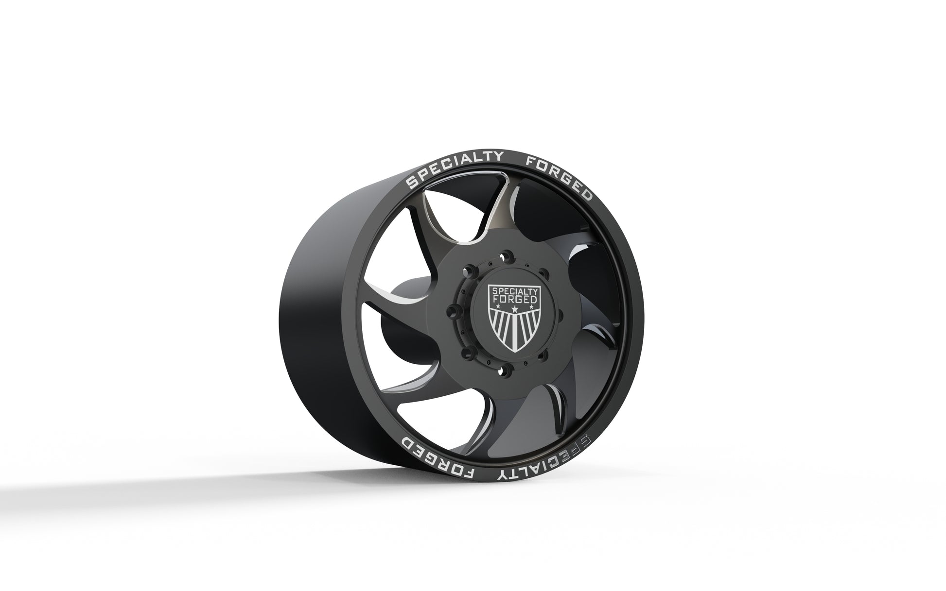 STL FILE FRONT SPECIALITY FORGED D026 DUALLY WHEEL 3D MODEL - ARTISTIT