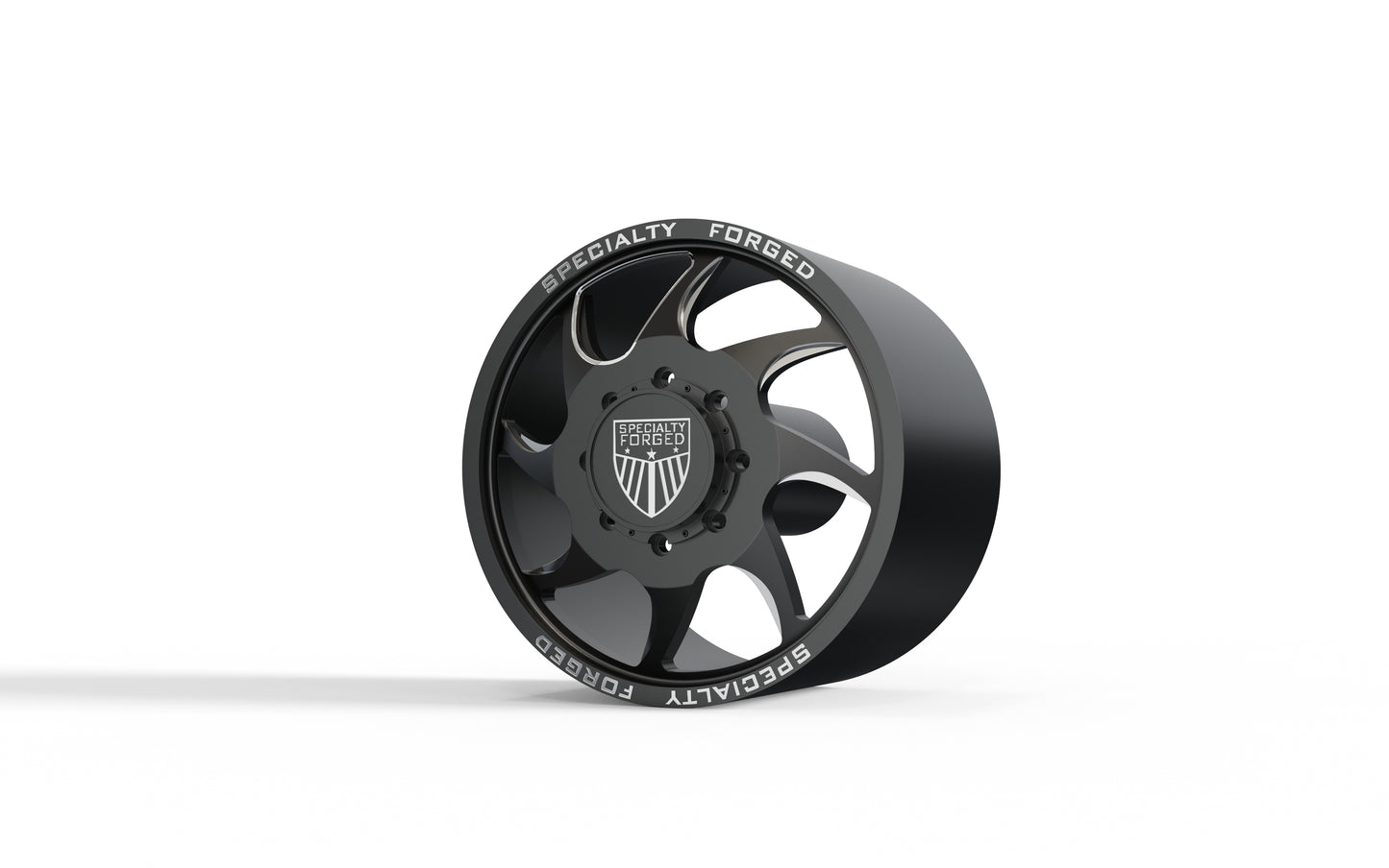 STL FILE FRONT SPECIALITY FORGED D026 DUALLY WHEEL 3D MODEL - ARTISTIT