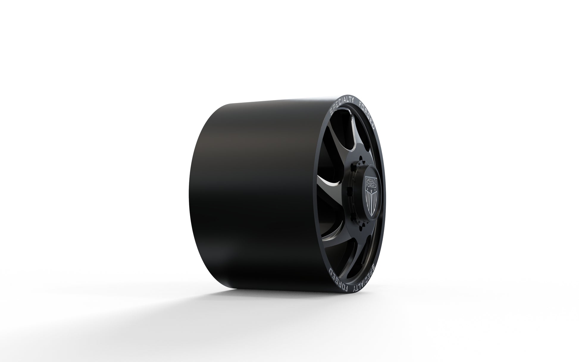 STL FILE FRONT SPECIALITY FORGED D026 DUALLY WHEEL 3D MODEL - ARTISTIT