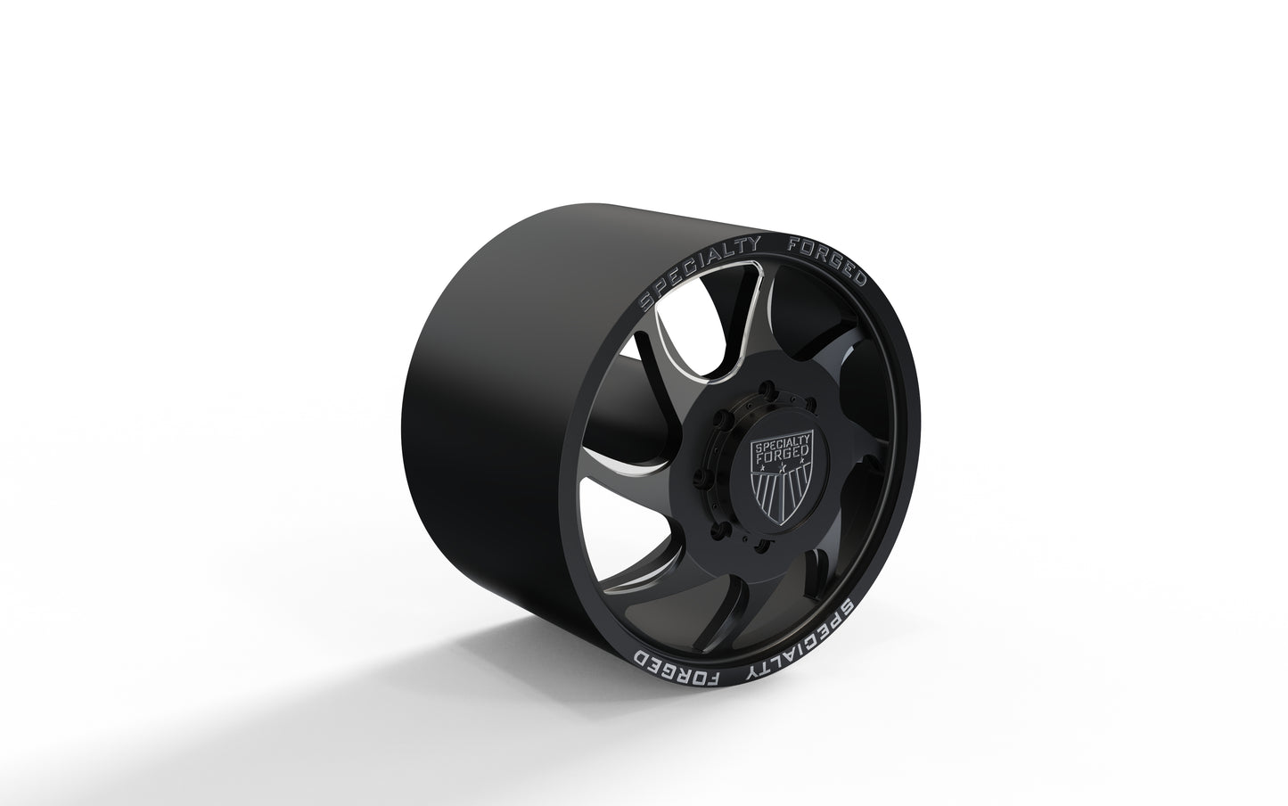 STL FILE FRONT SPECIALITY FORGED D026 DUALLY WHEEL 3D MODEL - ARTISTIT