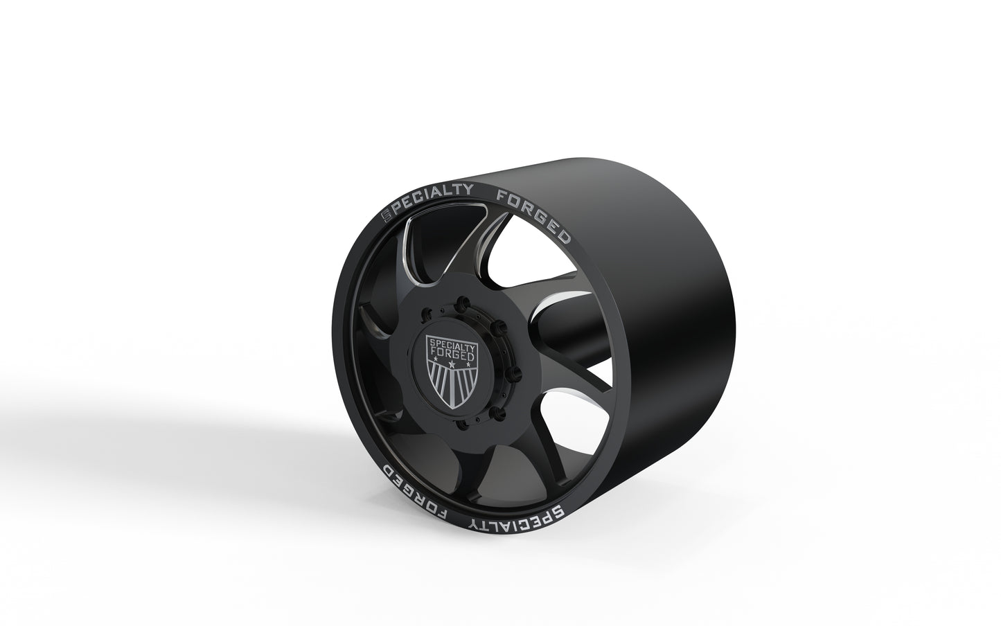 STL FILE FRONT SPECIALITY FORGED D026 DUALLY WHEEL 3D MODEL - ARTISTIT