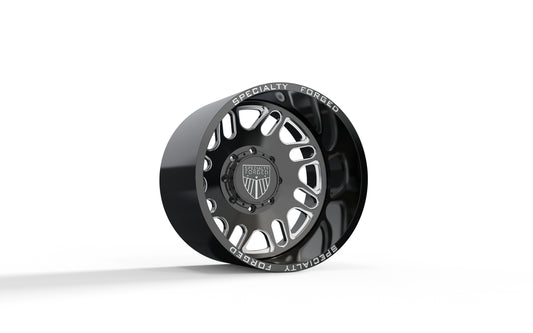 STL FILE REAR SPECIALITY FORGED D027 DUALLY WHEEL 3D MODEL - ARTISTIT