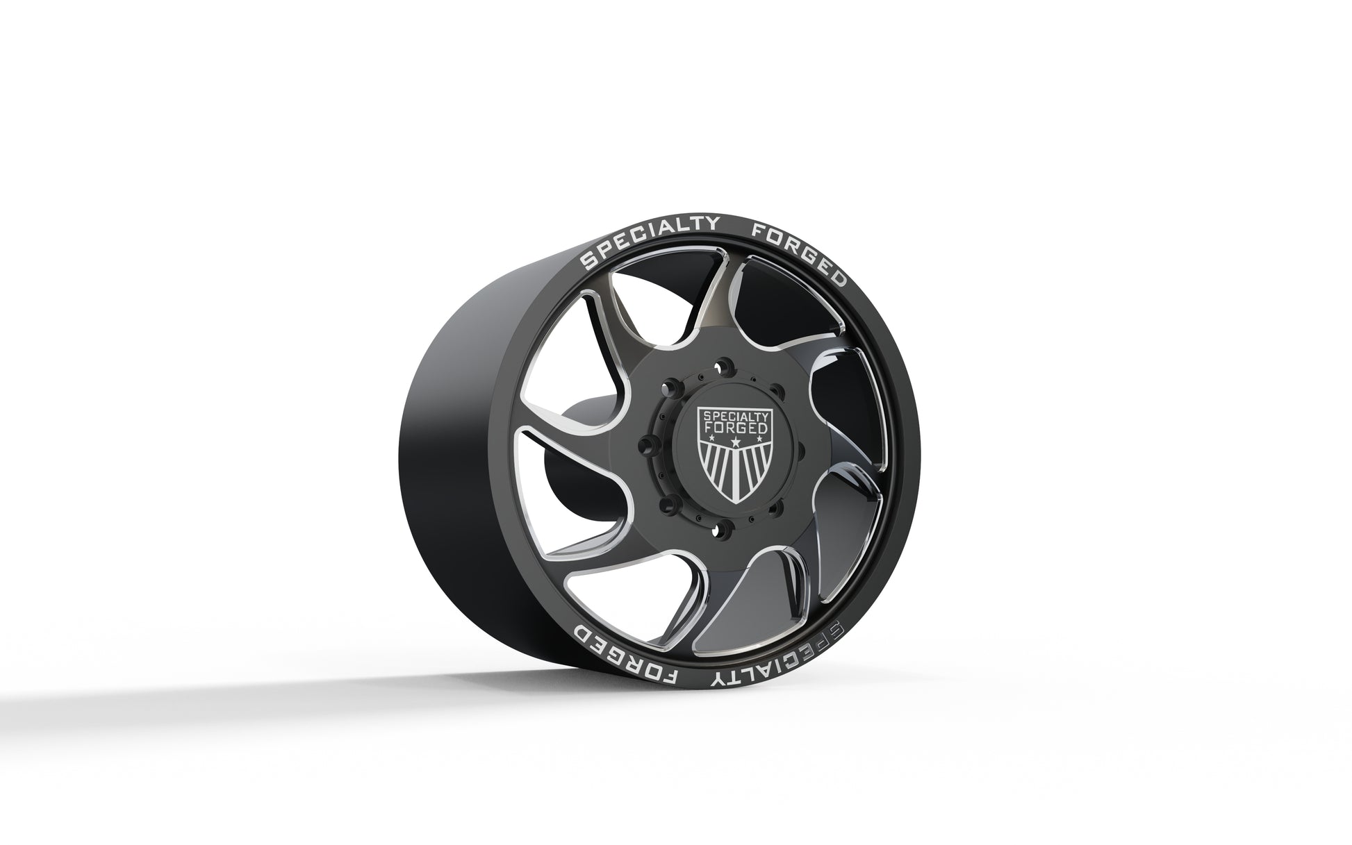 STL FILE FRONT SPECIALITY FORGED D032 DUALLY WHEEL 3D MODEL - ARTISTIT