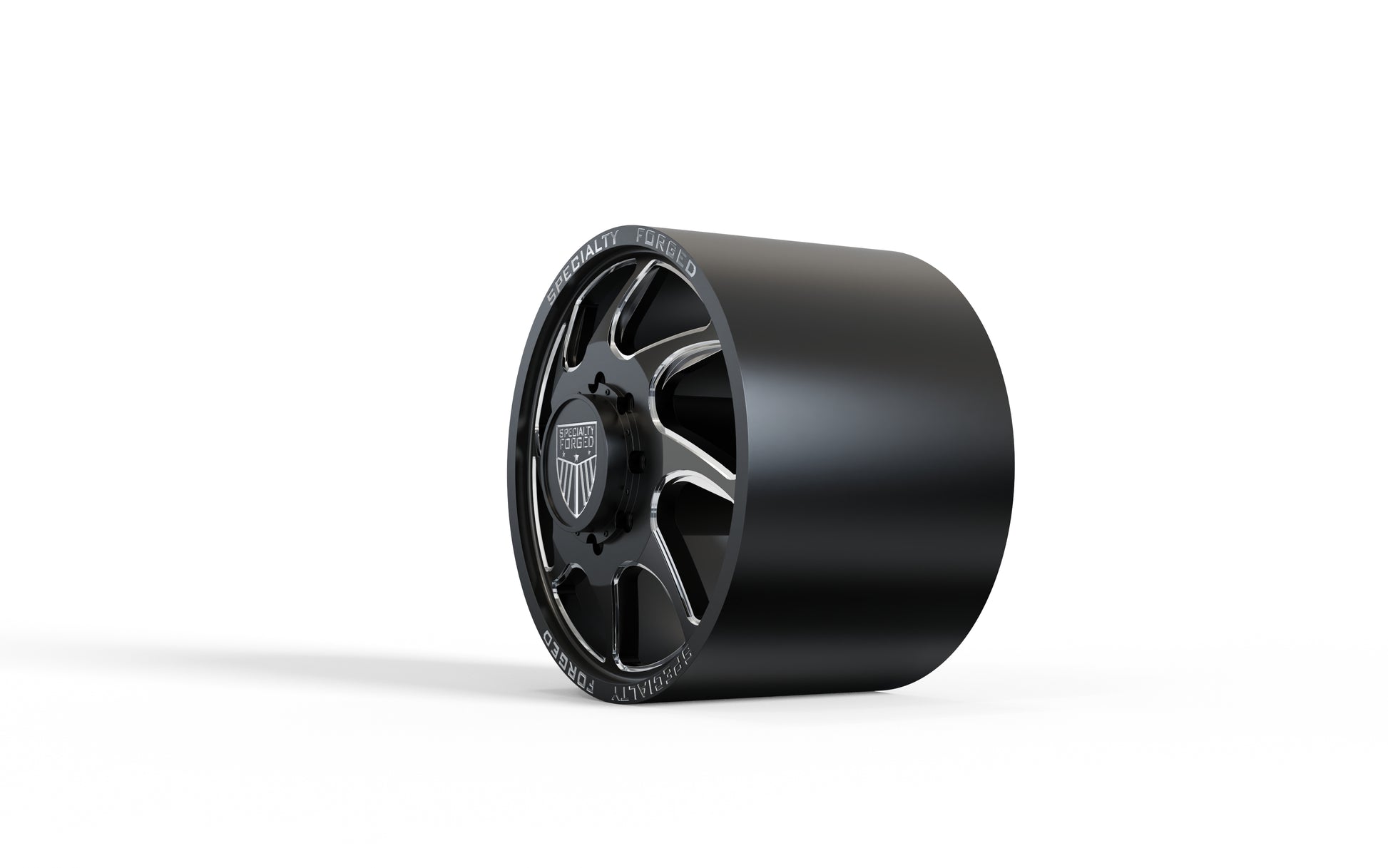 STL FILE FRONT SPECIALITY FORGED D032 DUALLY WHEEL 3D MODEL - ARTISTIT