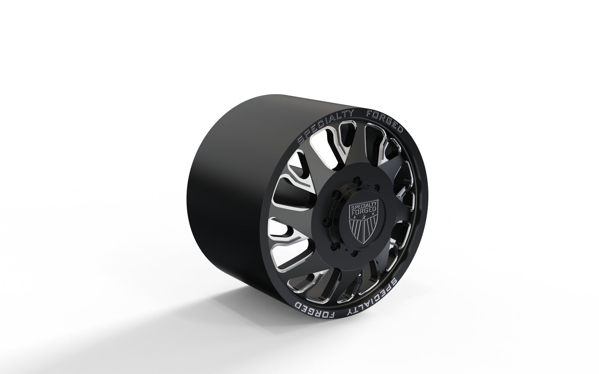 STL FILE FRONT SPECIALITY FORGED D033 DUALLY WHEEL 3D MODEL - ARTISTIT