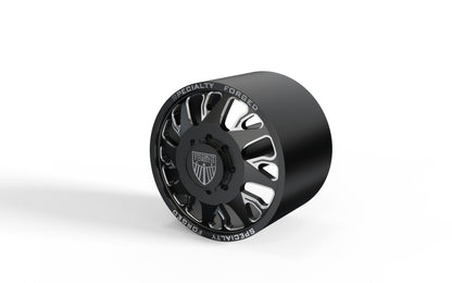 STL FILE FRONT SPECIALITY FORGED D033 DUALLY WHEEL 3D MODEL - ARTISTIT