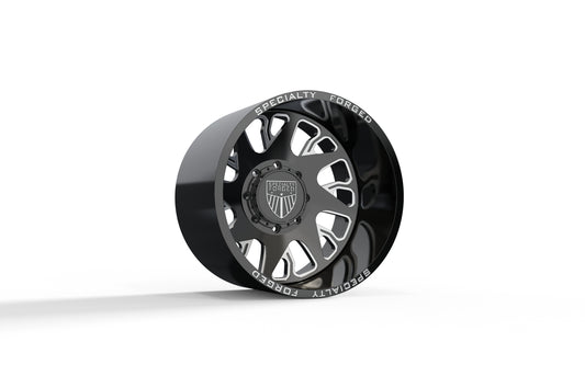 STL FILE REAR SPECIALITY FORGED D033 DUALLY WHEEL 3D MODEL - ARTISTIT