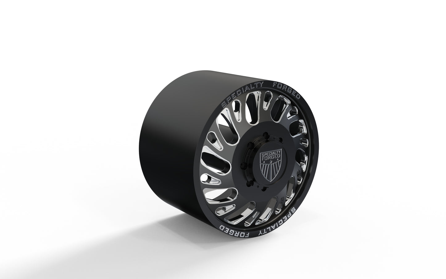 STL FILE FRONT SPECIALITY FORGED D034 DUALLY WHEEL 3D MODEL - ARTISTIT