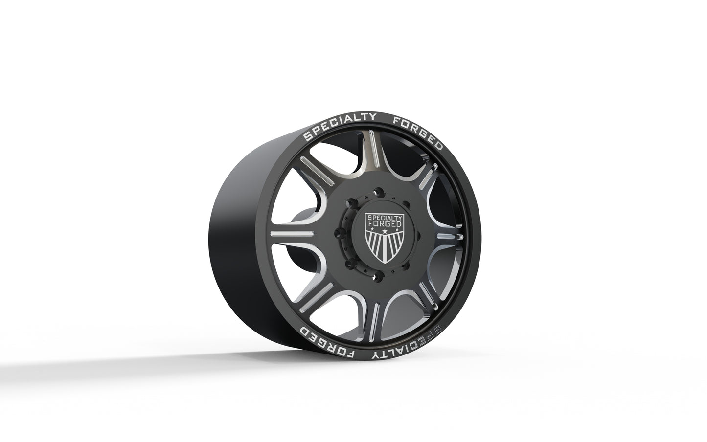 STL FILE FRONT SPECIALITY FORGED D10 DUALLY WHEEL 3D MODEL - ARTISTIT