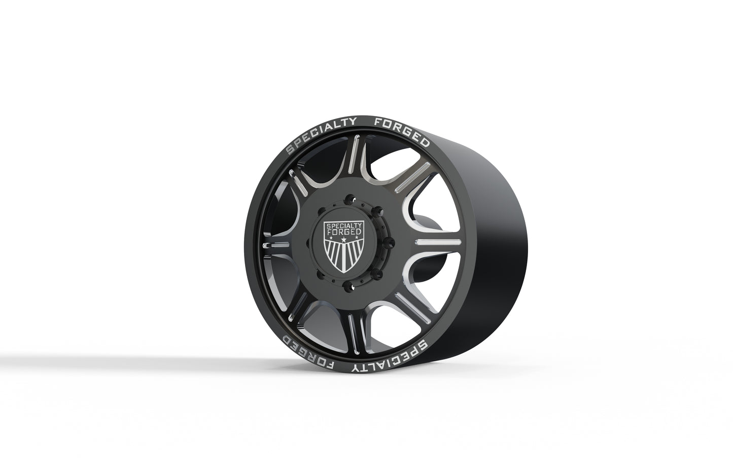 STL FILE FRONT SPECIALITY FORGED D10 DUALLY WHEEL 3D MODEL - ARTISTIT