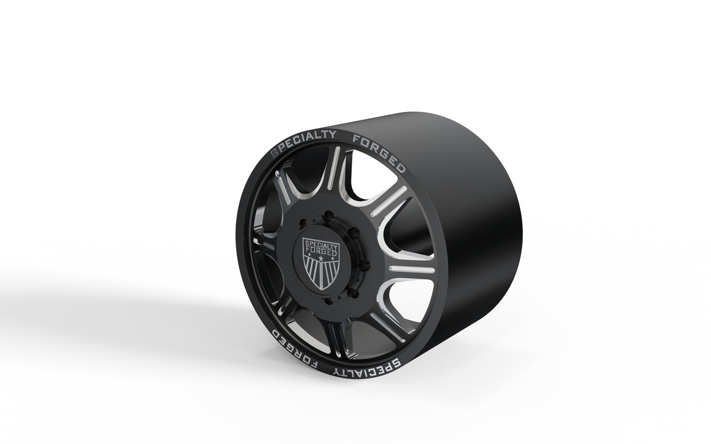 STL FILE FRONT SPECIALITY FORGED D10 DUALLY WHEEL 3D MODEL - ARTISTIT