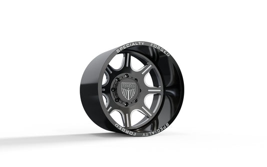 STL FILE REAR SPECIALITY FORGED D10 DUALLY WHEEL 3D MODEL - ARTISTIT