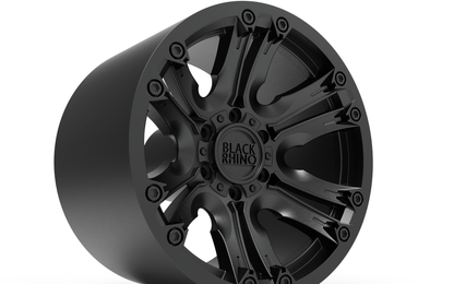 STL FILE BLACK RHINO Asagai WHEEL 3D MODEL - ARTISTIT