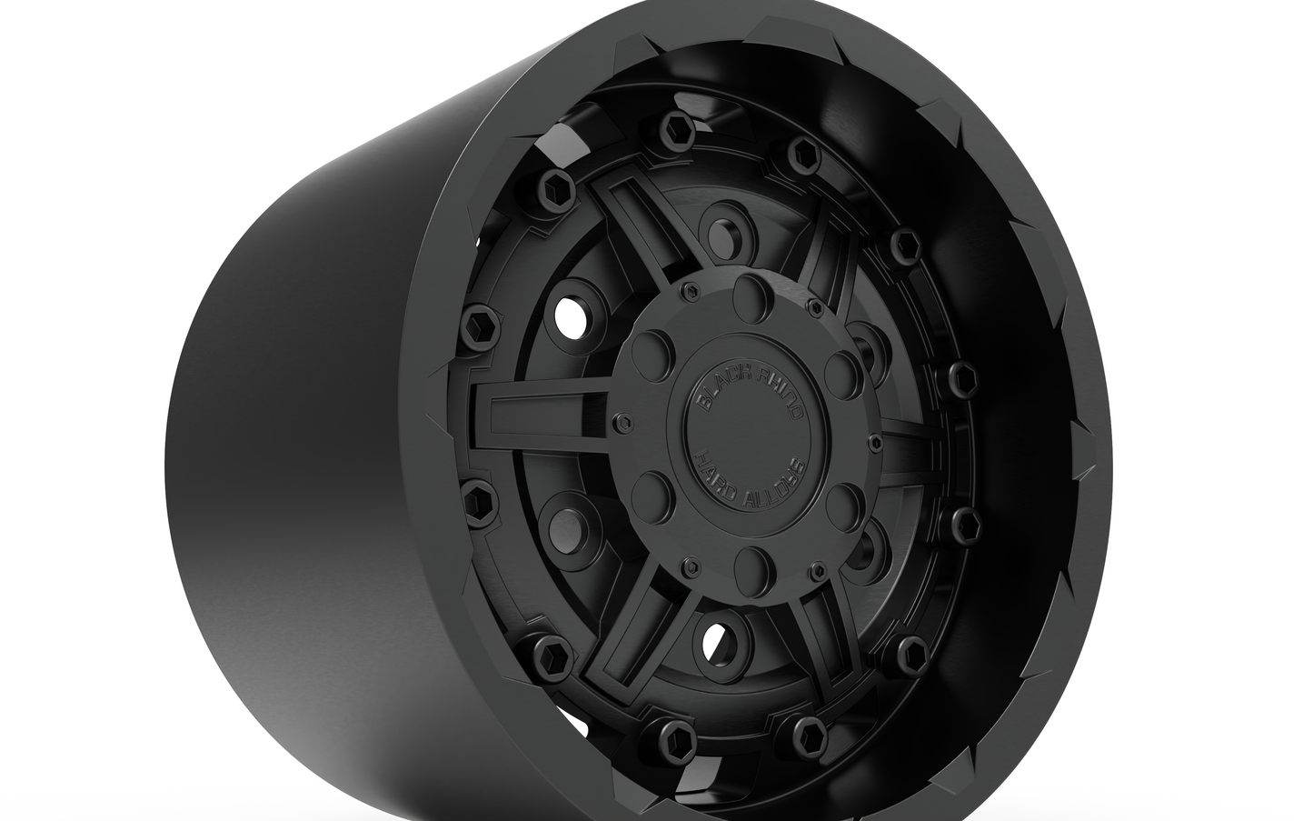 STL FILE BLACK RHINO REAR Destroyer WHEEL 3D MODEL - ARTISTIT