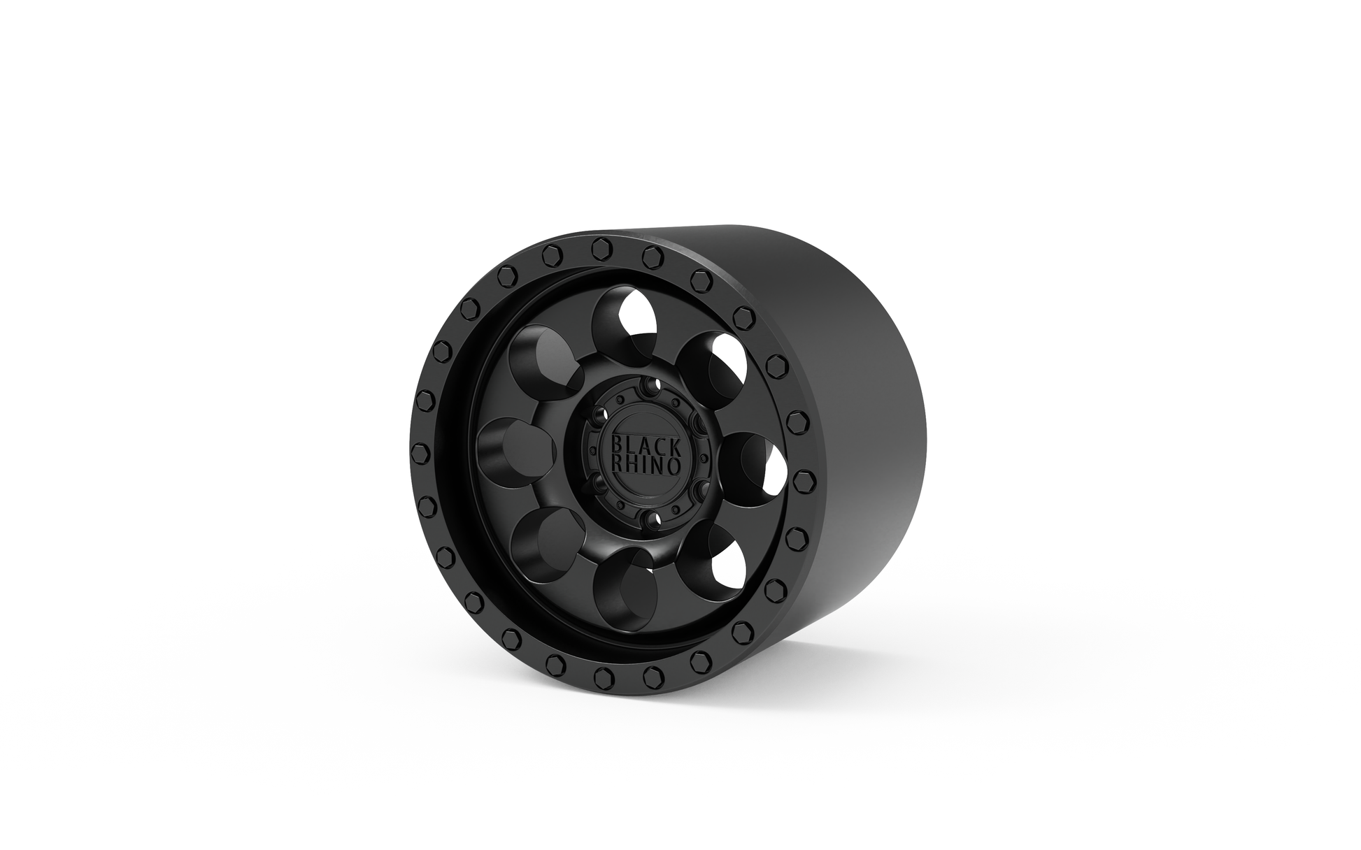 STL FILE BLACK RHINO Riot Beadlock v2 WHEEL 3D MODEL - ARTISTIT