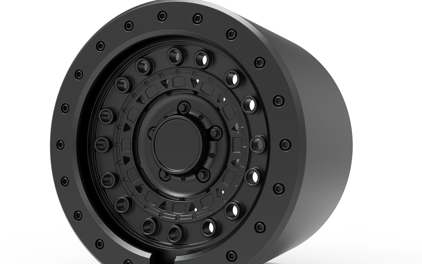 STL FILE BLACK RHINO barricade WHEEL 3D MODEL - ARTISTIT