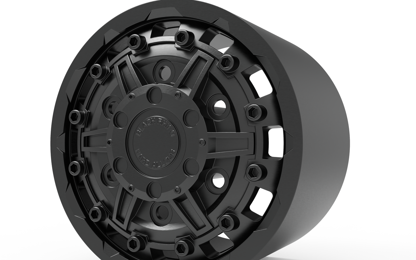 STL FILE BLACK RHINO front Destroyer WHEEL 3D MODEL - ARTISTIT