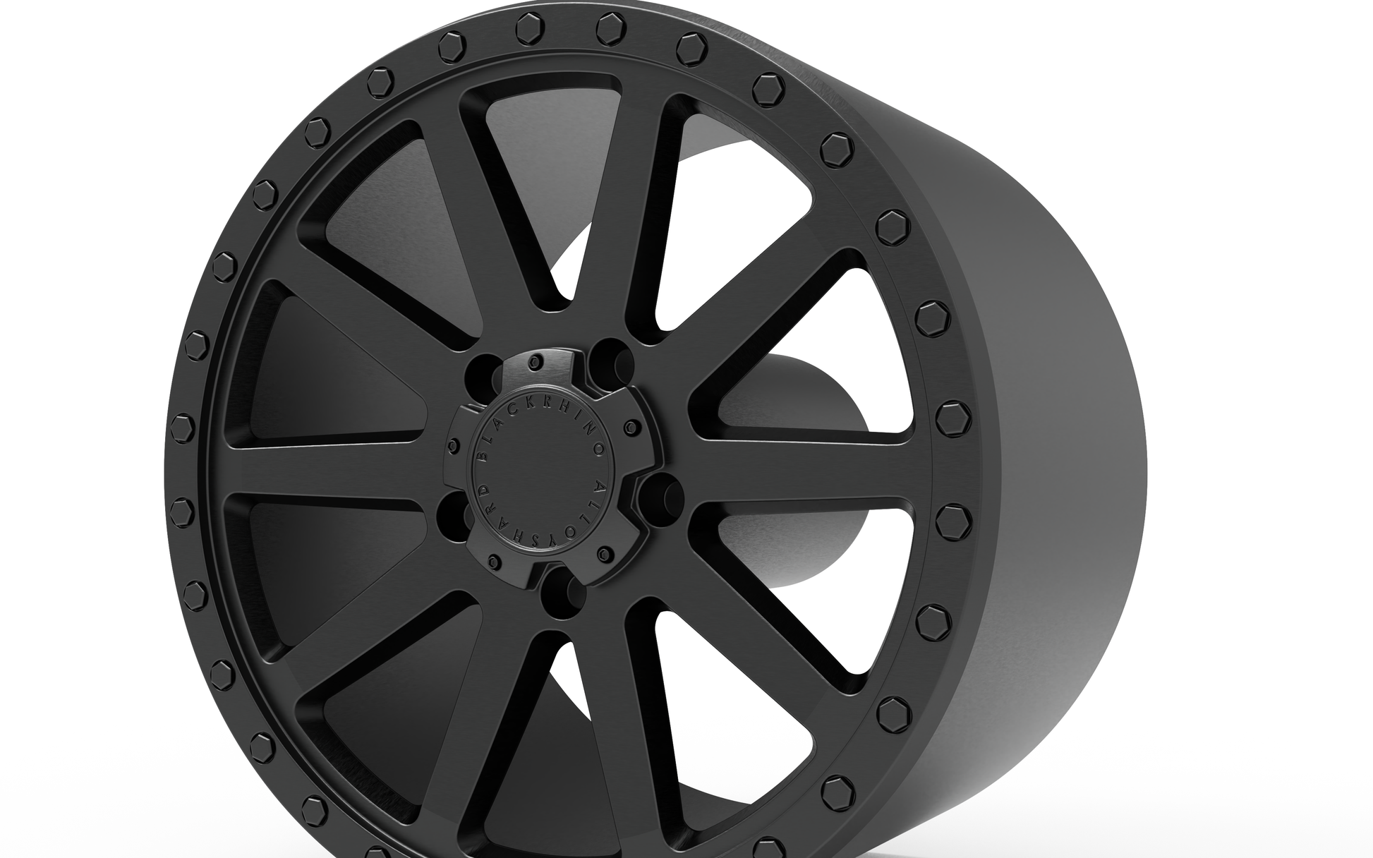 STL FILE BLACK RHINO MINT WHEEL 3D MODEL - ARTISTIT