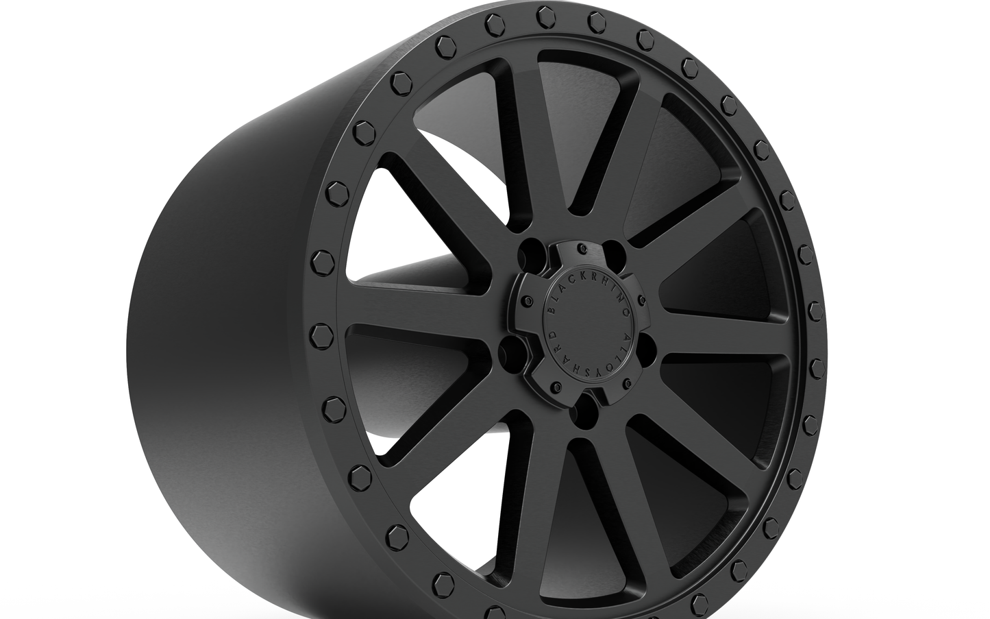 STL FILE BLACK RHINO MINT WHEEL 3D MODEL - ARTISTIT