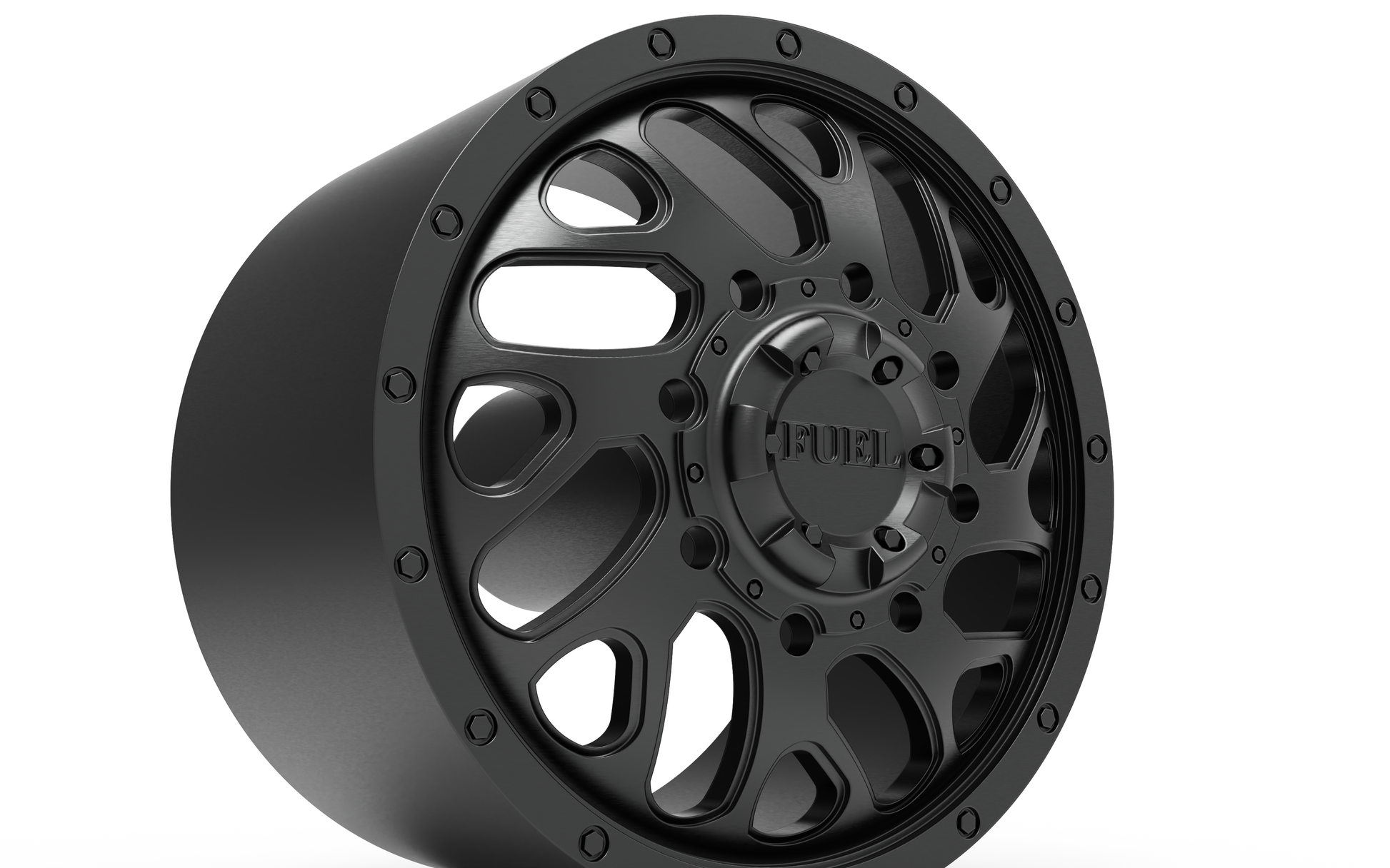 STL FILE BLACK RHINO front triton dually WHEEL 3D MODEL - ARTISTIT