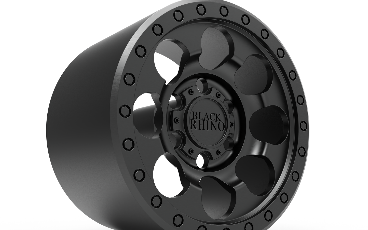 STL FILE BLACK RHINO riot beadlock WHEEL 3D MODEL - ARTISTIT