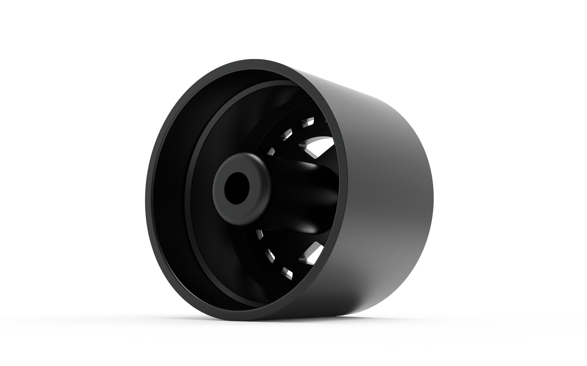 STL FILE BLACK RHINO YORK 4 SPOKES WHEEL 3D MODEL - ARTISTIT