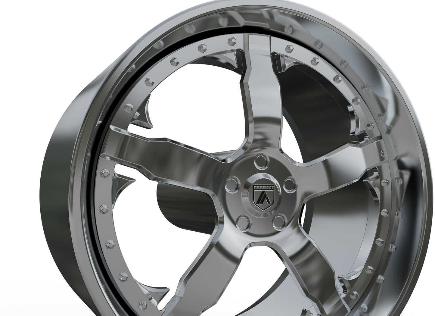 STL FILE ASANTI AF114 WHEEL 3D MODEL - ARTISTIT