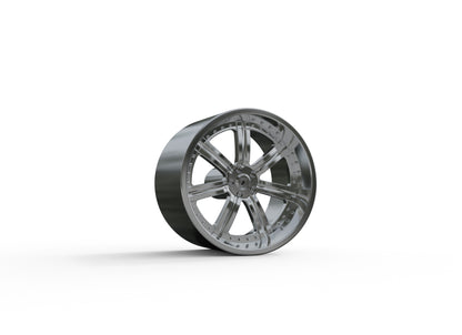 STL FILE ASANTI AF126 WHEEL 3D MODEL - ARTISTIT
