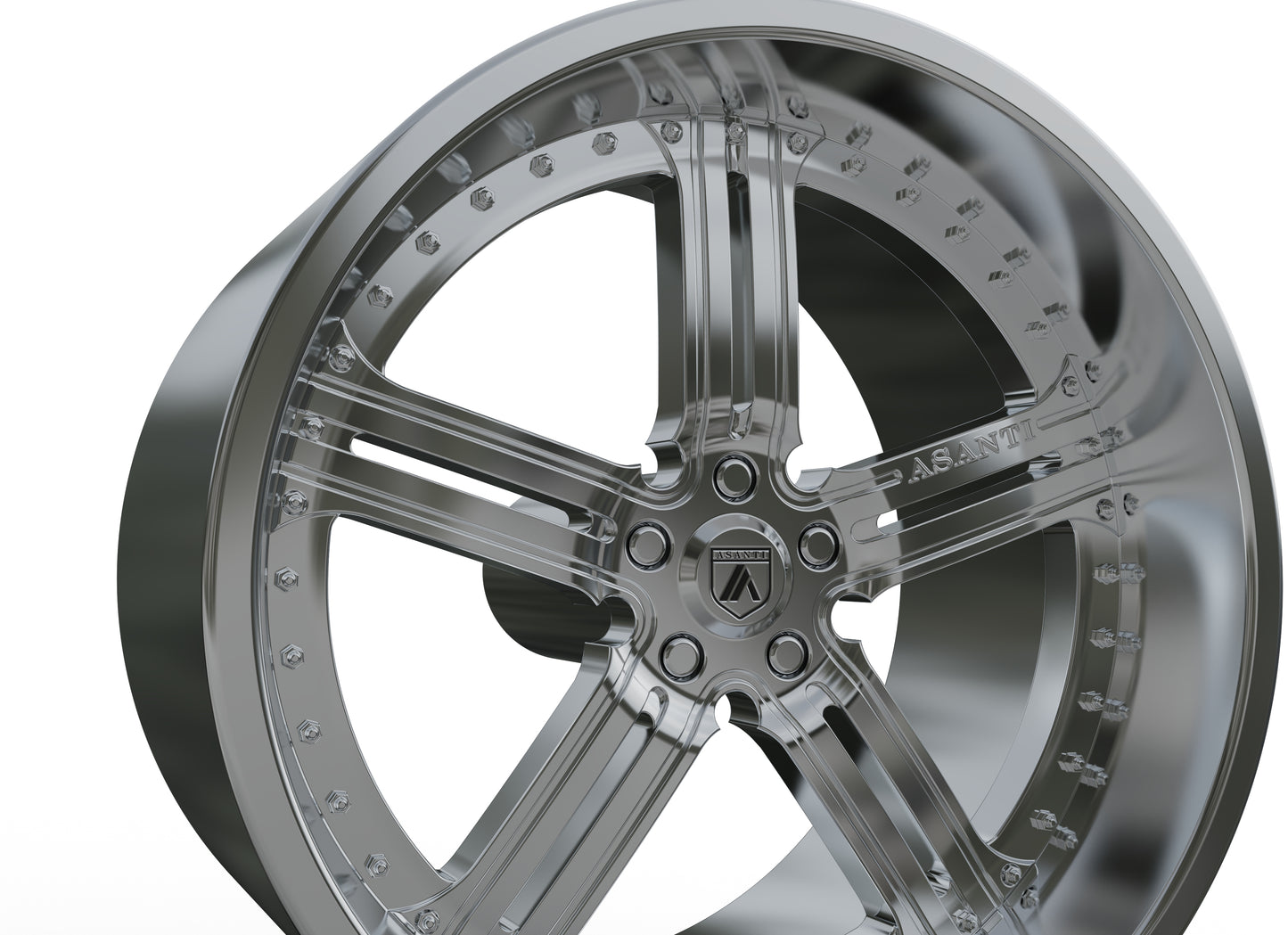 STL FILE ASANTI AF135 WHEEL 3D MODEL - ARTISTIT