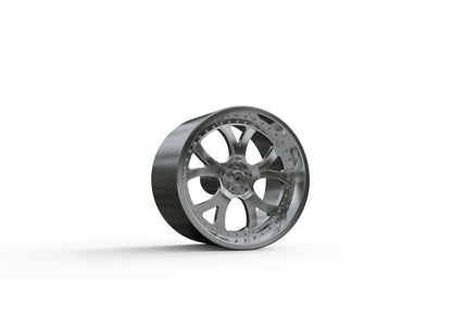 STL FILE ASANTI AF143 WHEEL 3D MODEL - ARTISTIT