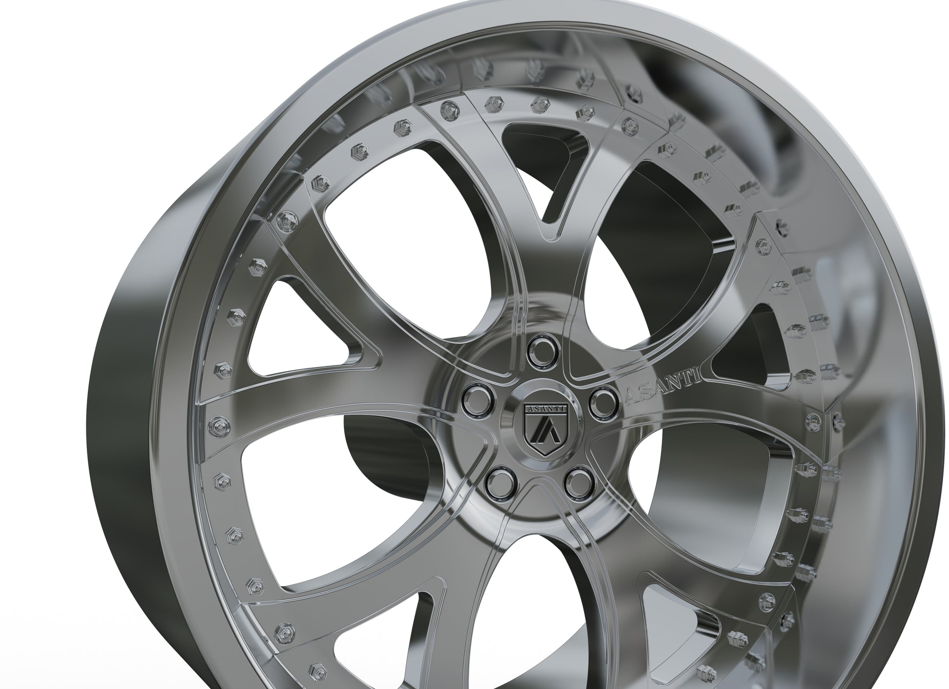 STL FILE ASANTI AF143 WHEEL 3D MODEL - ARTISTIT