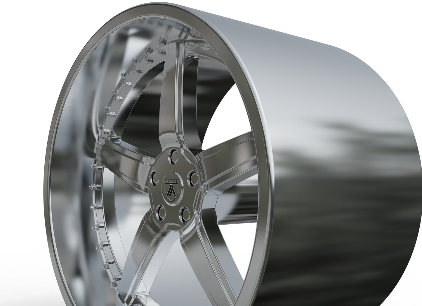 STL FILE ASANTI AF157 WHEEL 3D MODEL - ARTISTIT