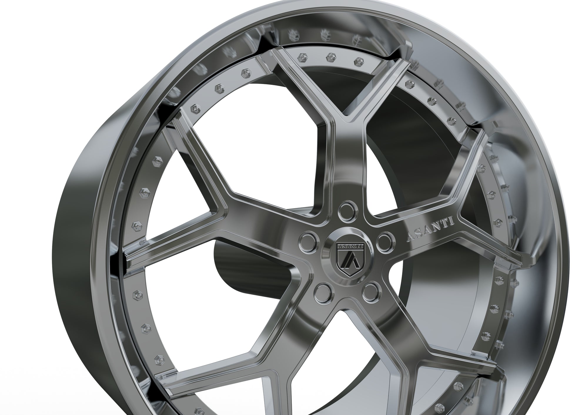 STL FILE ASANTI AF164 WHEEL 3D MODEL - ARTISTIT