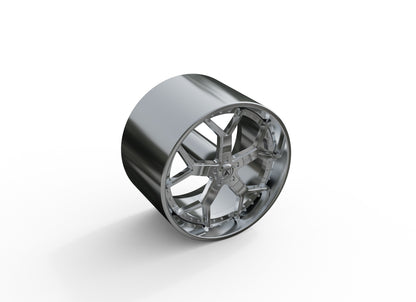 STL FILE ASANTI AF164 WHEEL 3D MODEL - ARTISTIT