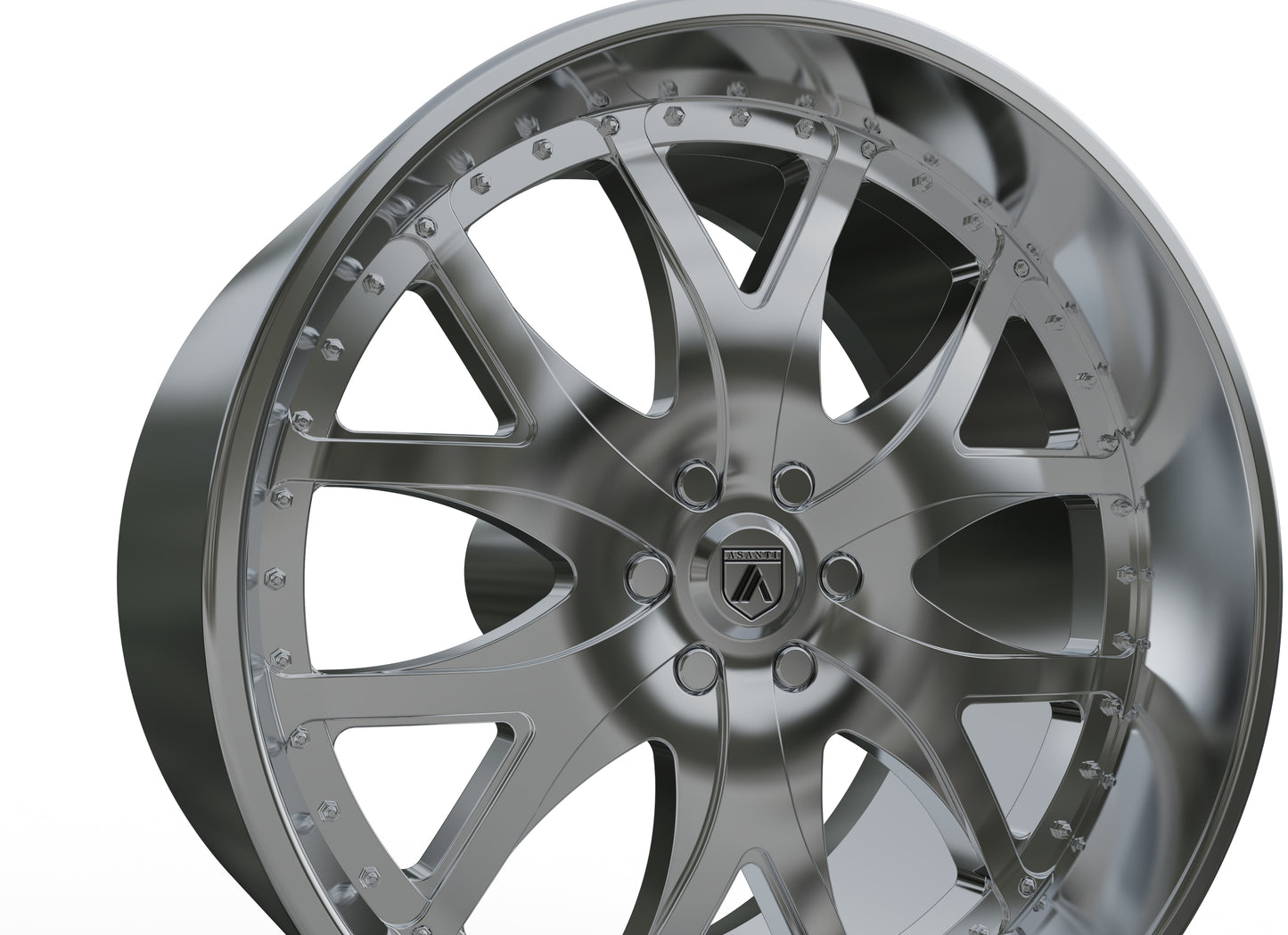 STL FILE ASANTI AF873 WHEEL 3D MODEL - ARTISTIT