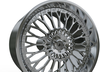 STL FILE ASANTI AF891 WHEEL 3D MODEL - ARTISTIT