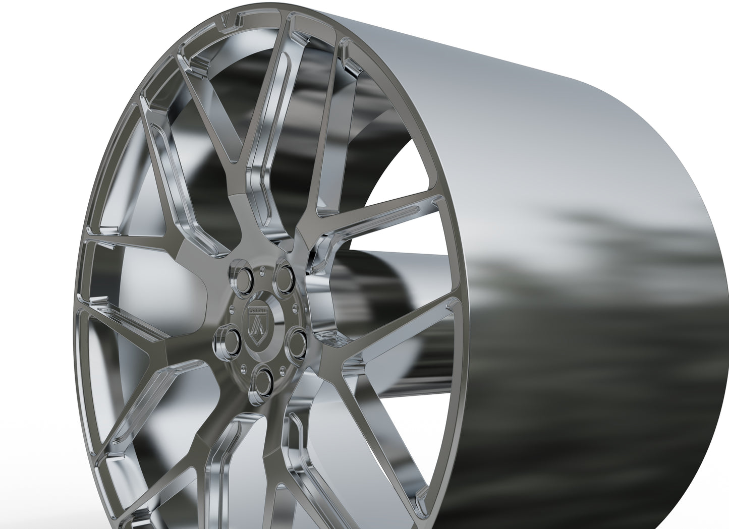 STL FILE ASANTI DYNASTY WHEEL 3D MODEL - ARTISTIT