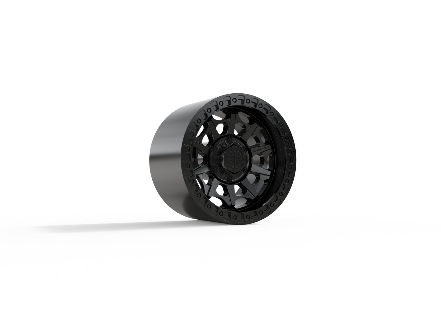 STL FILE BLACK ROCK CAGE WHEEL 3D MODEL - ARTISTIT