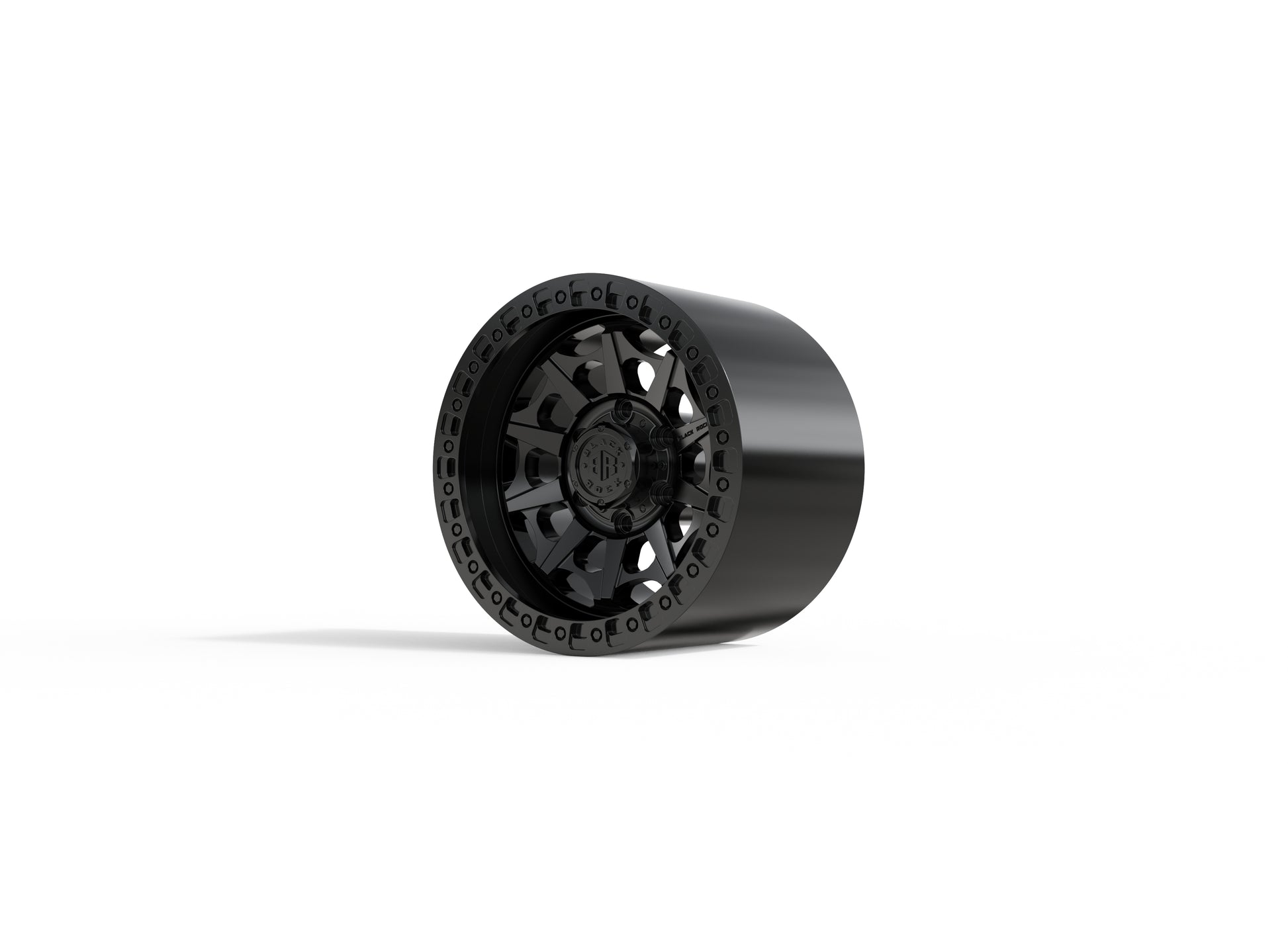 STL FILE BLACK ROCK CAGE WHEEL 3D MODEL - ARTISTIT