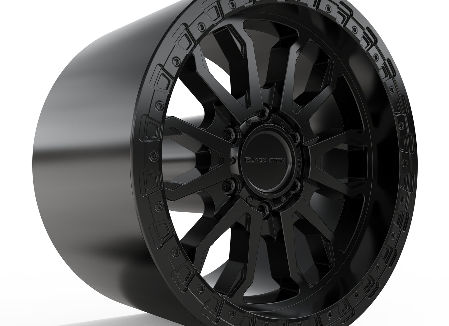 STL FILE BLACK ROCK COBRA WHEEL 3D MODEL - ARTISTIT