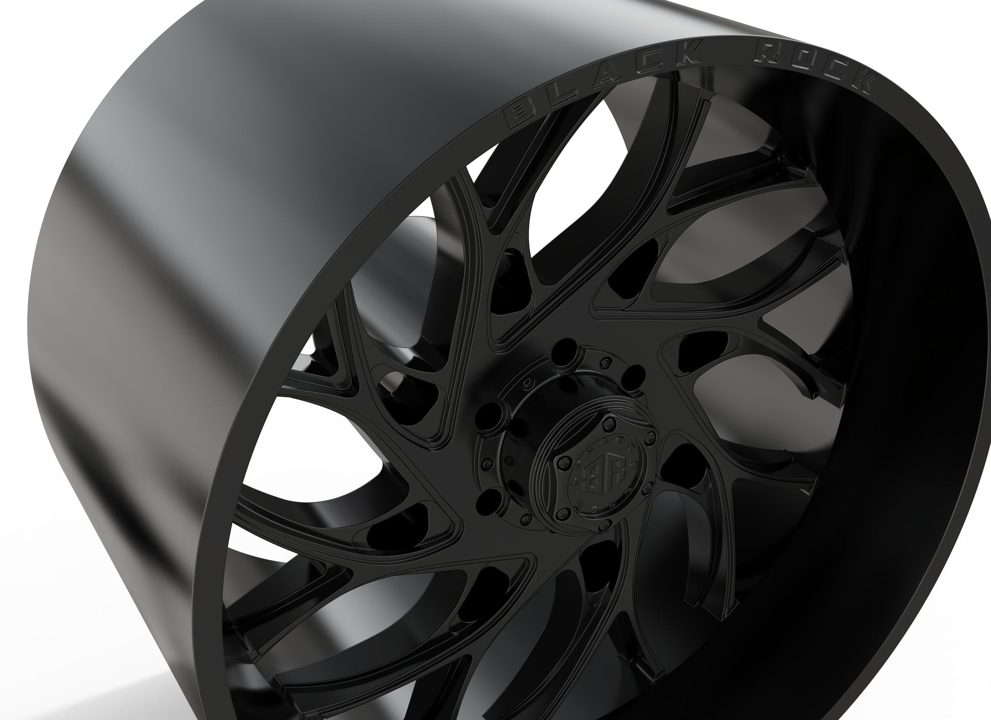 STL FILE BLACK ROCK STRYKER WHEEL 3D MODEL - ARTISTIT