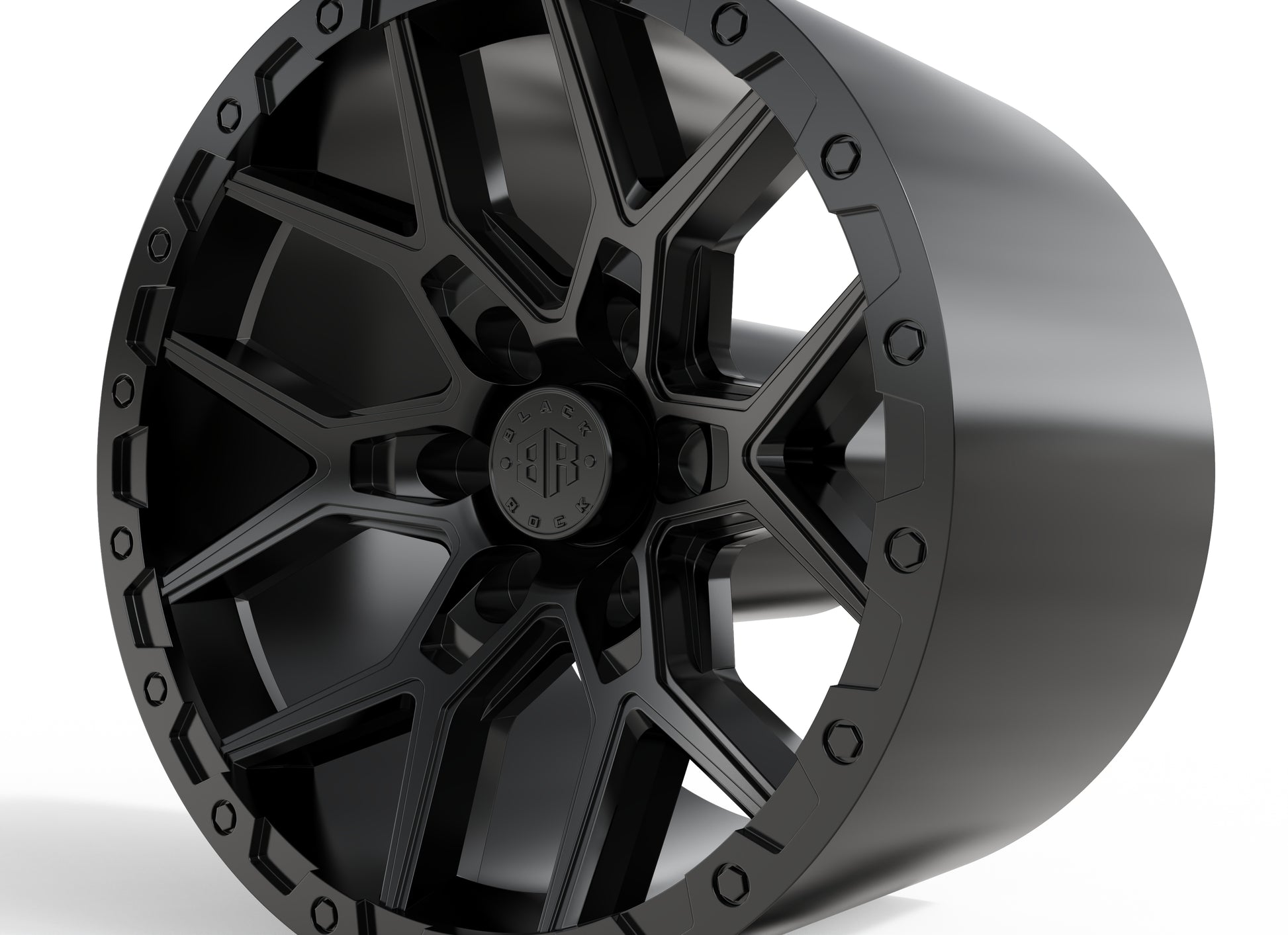 STL FILE BLACK ROCK VIPER WHEEL 3D MODEL - ARTISTIT