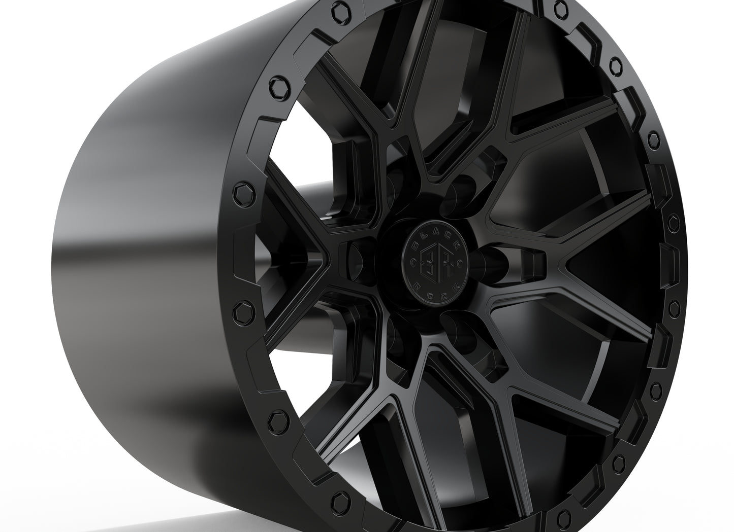 STL FILE BLACK ROCK VIPER WHEEL 3D MODEL - ARTISTIT