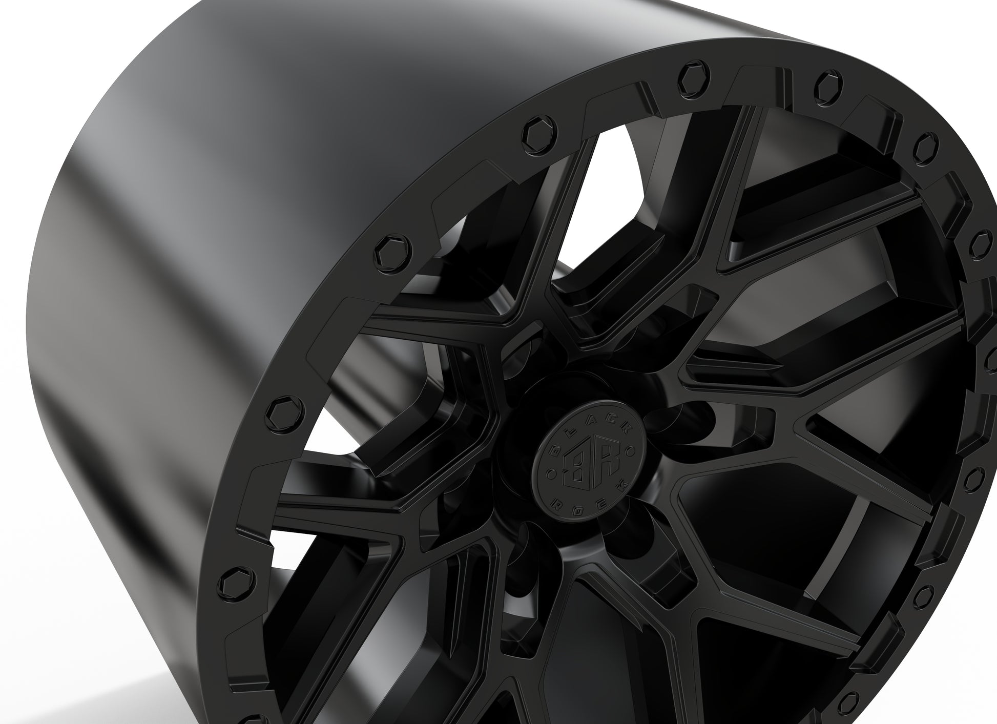 STL FILE BLACK ROCK VIPER WHEEL 3D MODEL - ARTISTIT