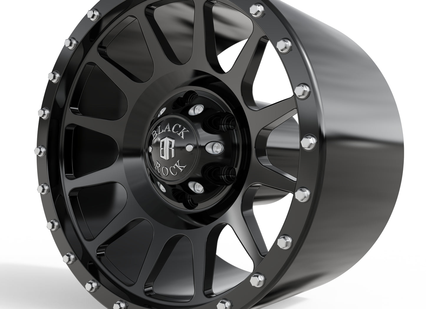 STL FILE BLACK ROCK OMEGA WHEELS 3D MODEL - ARTISTIT